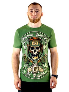 Футболка Hardcore Training No Regrets Olive 01825857-1e31-11ed-0a80-08ca000b762b