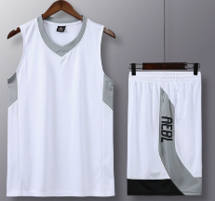 Баскетбольная форма белая серым  2019 a212b3b2-2022-11f0-0a80-16c900094467