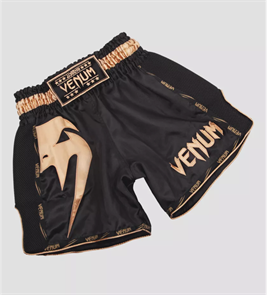 Шорты Muay Thai Venum Giant  черные с золотом a299a683-08b1-11f0-0a80-08bb0021745b