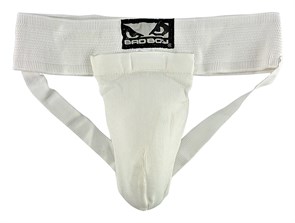 Защита паха мужская BAD BOY, белая T01848