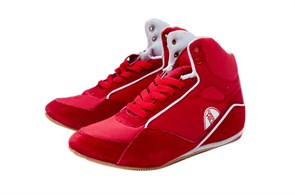 Боксерки GREEN HILL, замша, красные T01851