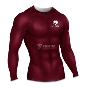 Рашгард Orso Regular (бордовый) T01892