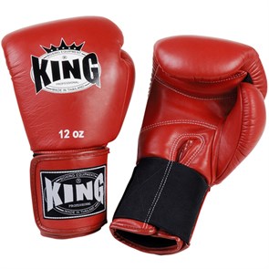 Боксерские перчатки KING, липучка KBGPV T01947