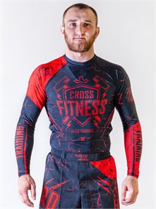 Рашгард для MMA Rusco Sport CROSS FITNES, взрослый T02051