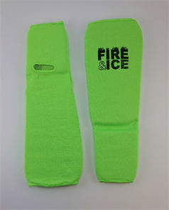 Защита голени и стопы FIREICE (чулком) зеленые T02288