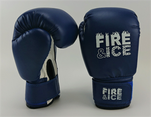 Перчатки боксерские FIREICE, PVC 2 (синий) T02406