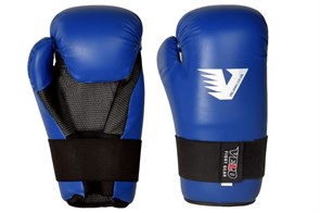 Перчатки тхэквондо ITF VELO NEW, flex, синие T02423