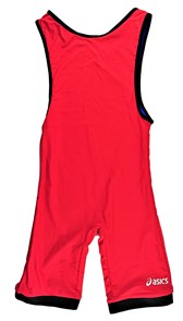 Трико борцовское ASICS NEW, двухстороннее (красный-синий) T02447