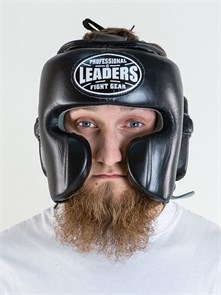 Шлем боксерский LEADERS LS MEX BK (черный) T02612