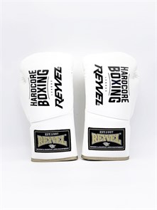 Перчатки боксёрские HARDCORE REYVEL белые aef118ea-deda-11ef-0a80-00a30018a507