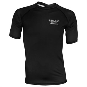 Рашгард RuscoSport Only Black короткий рукав детский T02669