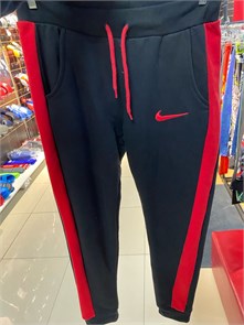 Штаны Nike Just do it (черно-красный) T02857