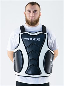 Защита для тренера OXXFIRE, PVC, белый/черный b2dead55-5f6a-11ed-0a80-06240011c3fb
