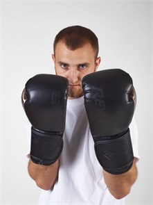 Перчатки боксёрские Reyvel ProTraining MF (Черный) 0002182
