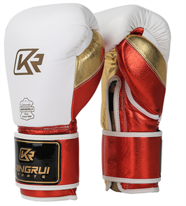 Перчатки боксерские Kangrui (белые) b366a6dc-e862-11ef-0a80-15a4000adc7e