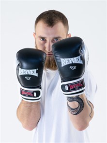 Перчатки боксёрские Reyvel Beginning (черные) T03299