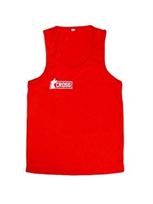 Майка боксерская Cross (красная) T03312