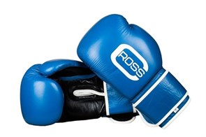 Перчатки боксерские Cross Olimp (синие) T03316