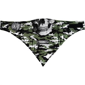 Маска-бандана Hardcore Training Scull Green Camo T03468