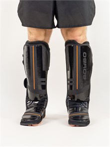 Защита голени и стопы  BoyBo B-series черно-оранжевая bcfb4630-a489-11ee-0a80-0ff8000730c6