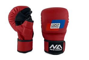 Перчатки NEW ARMOR СОЮЗ ММА RS красные 1e44caf7-7f2f-11f0-0a80-13e700073ddb