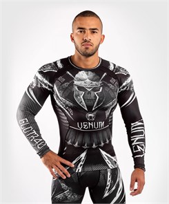 Рашгард Venum Gladiator 4.0 Black/White L/S cccac4c9-e7c2-11eb-0a80-0550001e156c