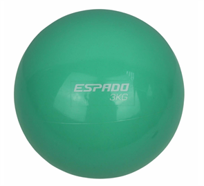 Медбол ESPADO 3 кг ES-003, бирюзовый УТ-00004456