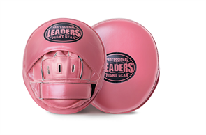 Лапы тренерские LEADERS MID-AIR PINK (ONE, кожа, розовый) d045ba2b-2a40-11ef-0a80-16df000f9a6e