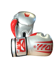 Перчатки боксерские WOLON серебристые d72a30b2-1463-11f0-0a80-165e000c3f59
