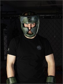 Шлем для бокса Tomorrow Star Warrior Green Black d94ffd28-04a2-11f0-0a80-0216001dafeb
