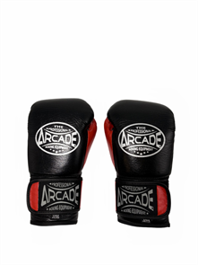 Перчатки боксерские Arcade черно-красные ddc4e9c9-d415-11f0-0a80-19ed003037d4