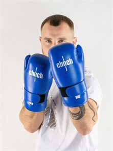 C524 Перчатки полуконтакт Clinch Semi Contact Gloves Kick синие e1a6b01a-5e64-11ec-0a80-0b0e000e9ef4