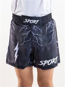 Шорты для мма Молнии (детские) e77f42c6-7ca2-11ee-0a80-0b9a001410a6