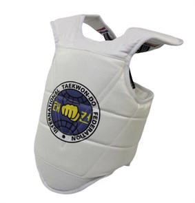 Жилет для тхэквондо, белый, MFL f12e16b5-a8f8-11f0-0a80-0d3300110517