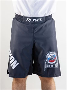 Шорты Reyvel Панкратион Взрослые (черные) 23dcfdcc-78e9-11ee-0a80-019a0019b39b