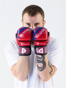 Перчатки тренировочные OXXFIRE MMA, красные f3daf648-a433-11ec-0a80-032f0006baa6