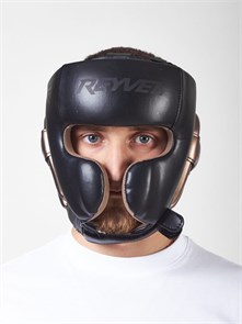 Шлем мексиканского типа Reyvel ProTraining MF (Черный) 01449