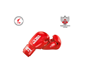 BGR-2272 Боксерские перчатки Green Hill REX красные 24801629-bbab-11f0-0a80-13900005f61b