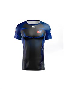 Рашгард NEW ARMOR СОЮЗ ММА  Синий feb575c4-a04b-11f0-0a80-156700218e96