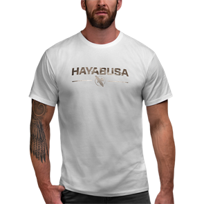Тренировочная футболка Hayabusa Classic Logo White/Metallic ff14872d-b4eb-11ed-0a80-05d4003cd91e