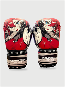 Перчатки боксерские RED-BLACK  TS 005 ff967efc-7762-11f0-0a80-0cd6000bfb39