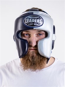 Шлем боксерский LEADERS LS MEX ULTRA 1/2 BL/SIL 03505c95-b1d1-11ed-0a80-08f2000dbf15