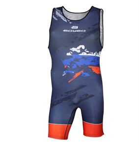 Трико борцовское BoyBo Flag одностороннее BT15 BT15
