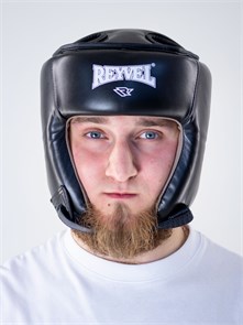 Шлем боксерский Reyvel Черный (винил) T345346