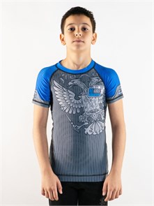 Рашгард союз мма детский синий 2e450a76-dfc6-11ef-0a80-10de000beeaa