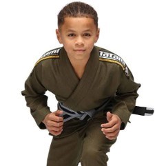 Кимоно Tatami Nova  для BJJ хаки детское 050b99b3-0956-11f0-0a80-044b000936f6