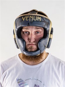 Шлем боксерский Venum Elite Dark Camo/Gold 051390d0-66fc-11ee-0a80-119000023f1d