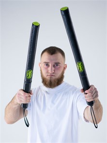 Тренерские палки LEADERS Boxing Punch Sticks BK (кожа, черный) T1231224