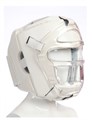 Шлем для всестилевого каратэ со съемной маской (белый) 425b679c-b4a9-11f0-0a80-0788001f1cae - фото 1158