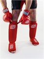 Защита голень-стопа эластичная ткань  TFG Союз ММА Red 496c4354-dd74-11ef-0a80-15f1000ee28f - фото 1282